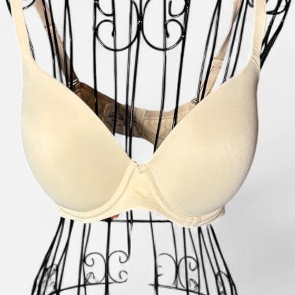 Soma Embraceable Perfect Coverage Bra 38C Nude Beige Underwire T-Shirt Smooth